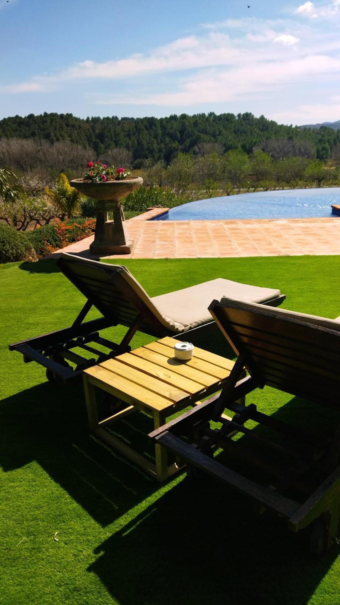 Masia Durba Hotel Castellnovo Bagian luar foto